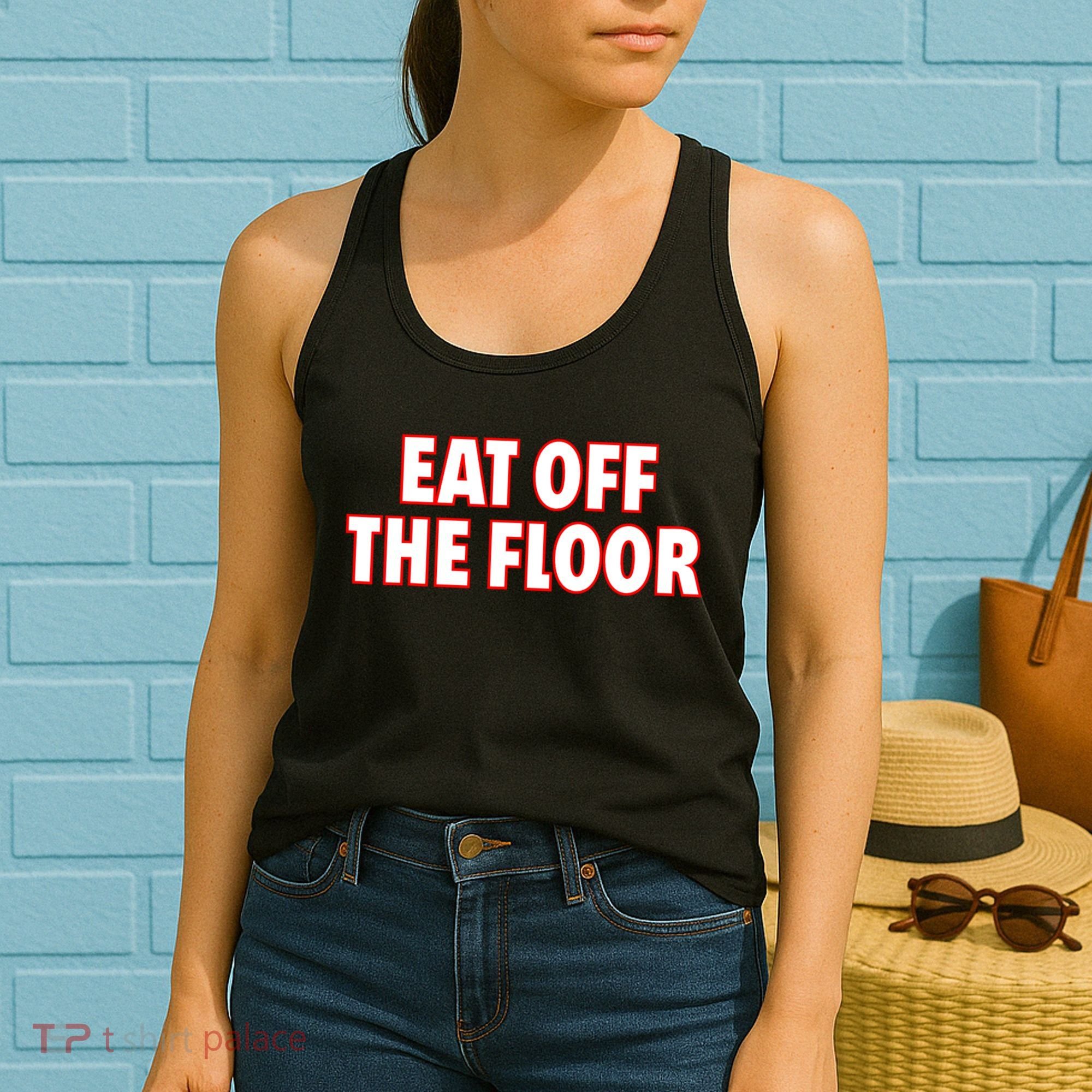 Georgia Football Eat Off The Floor Women's Tank Top