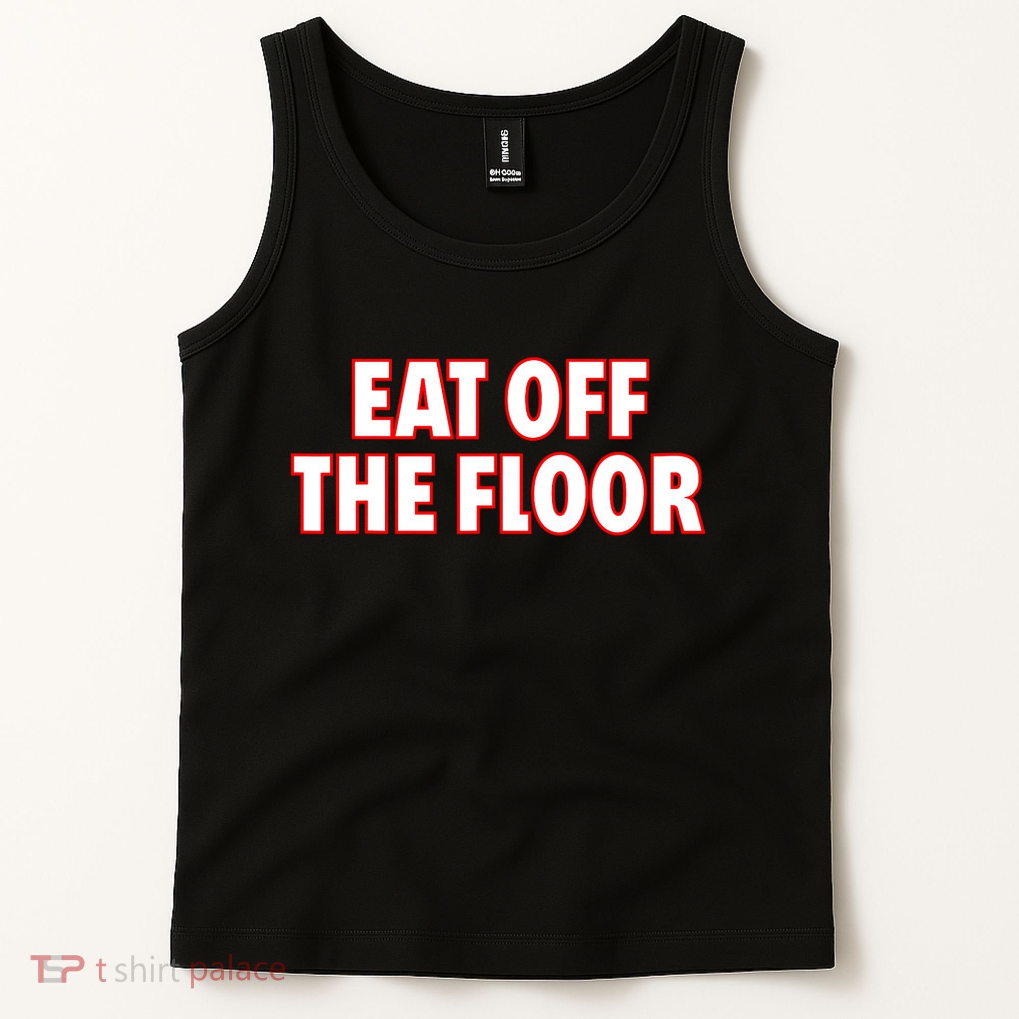 Georgia Football Eat Off The Floor Tank Top