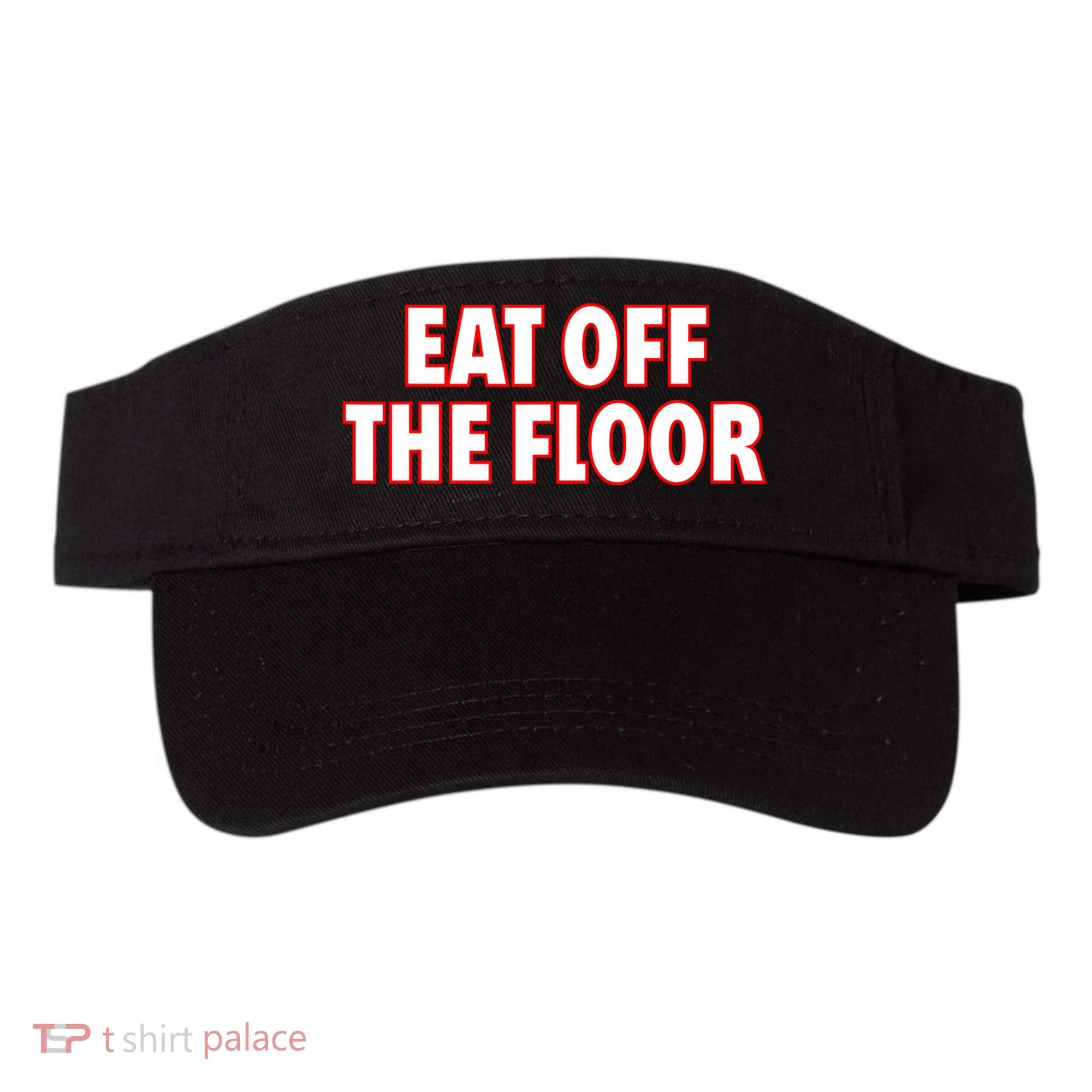 Georgia Football Eat Off The Floor Visor