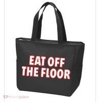 Georgia Football Eat Off The Floor Tote Bag thumb 3