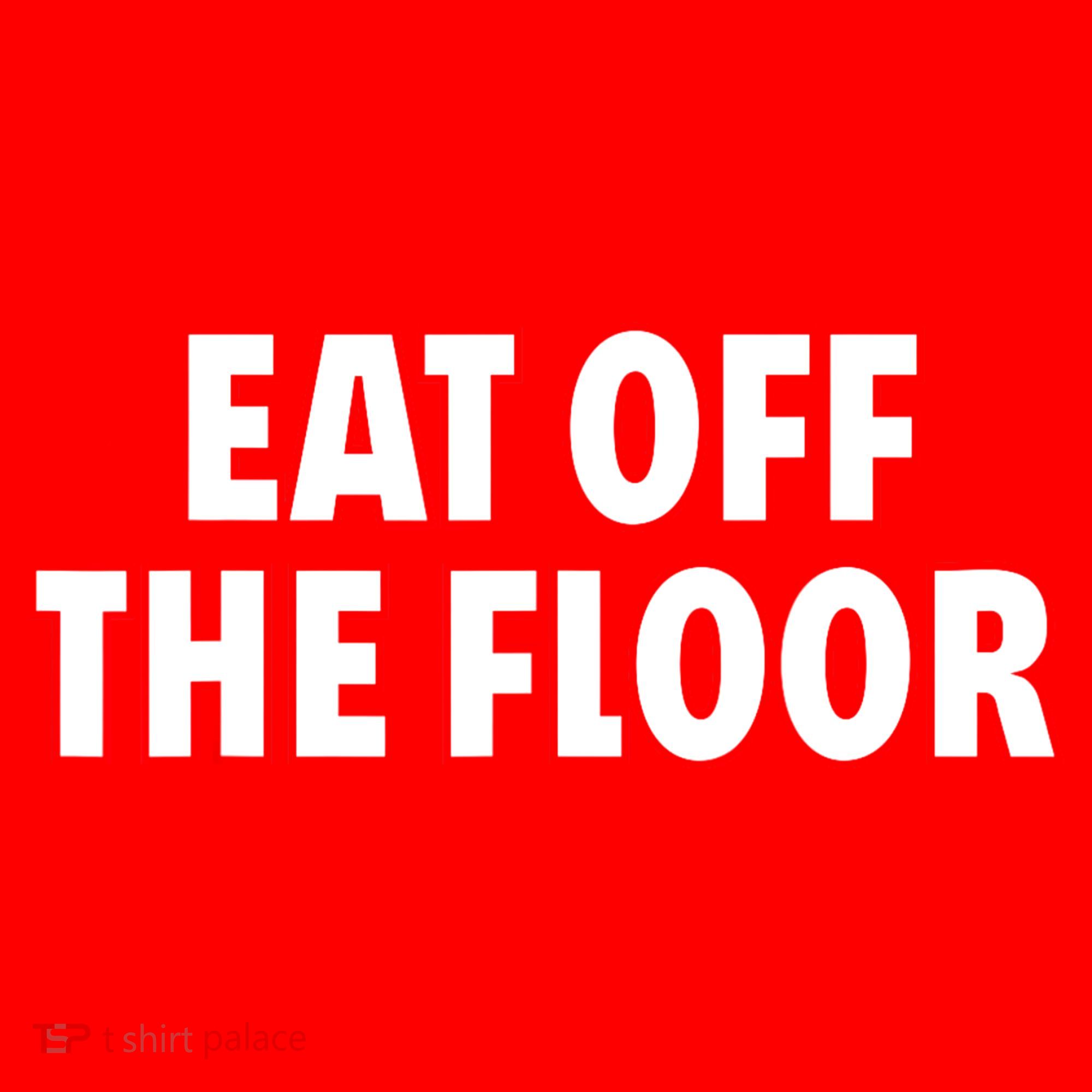 Georgia Football Eat Off The Floor Santa Hat