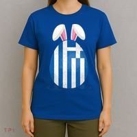 Greece Flag Egg Bunny Ears Greek Easter Sunday Gift T-Shirt thumb 4