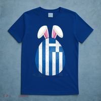 Greece Flag Egg Bunny Ears Greek Easter Sunday Gift T-Shirt thumb 5