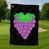 Grape Fruit Easy Lazy DIY Halloween Costume Golf Towel thumb 1