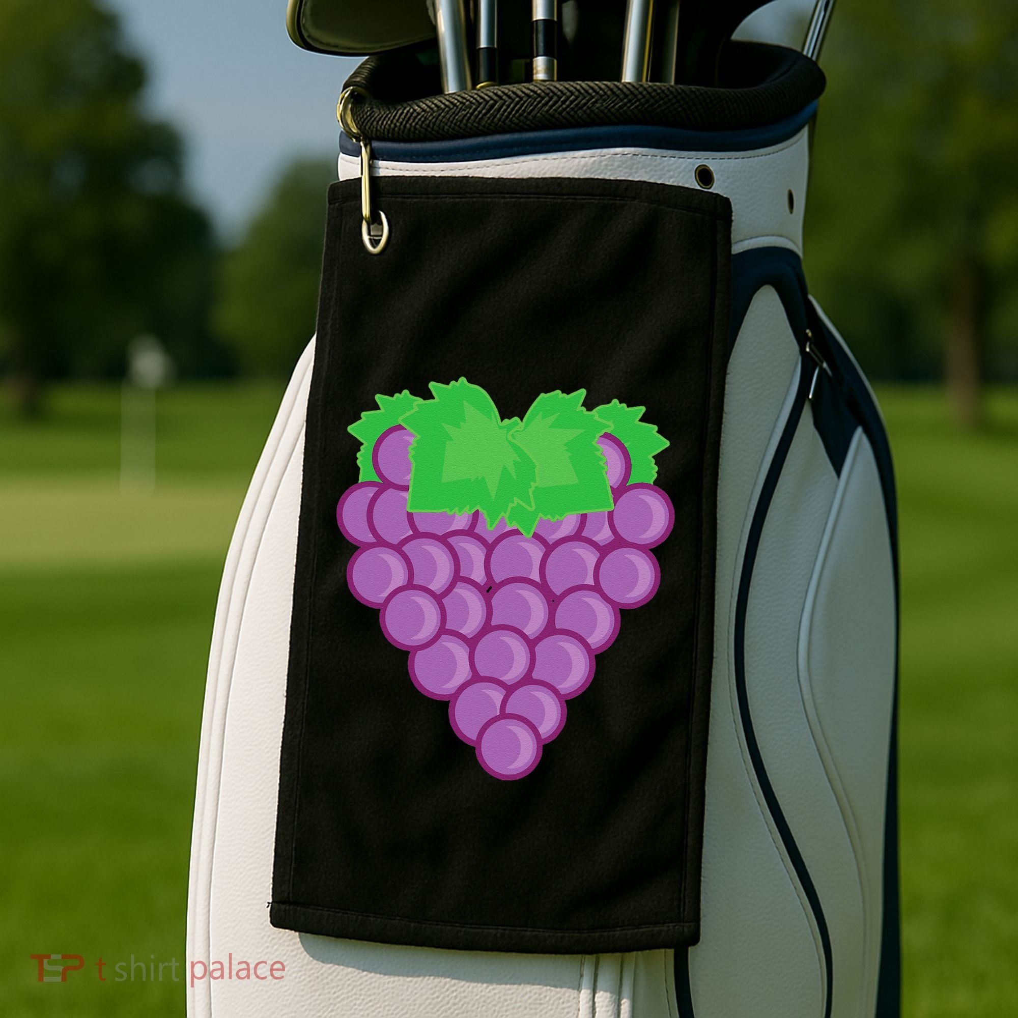 Grape Fruit Easy Lazy DIY Halloween Costume Golf Towel
