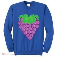 Grape Fruit Easy Lazy DIY Halloween Costume Sweatshirt thumb 0