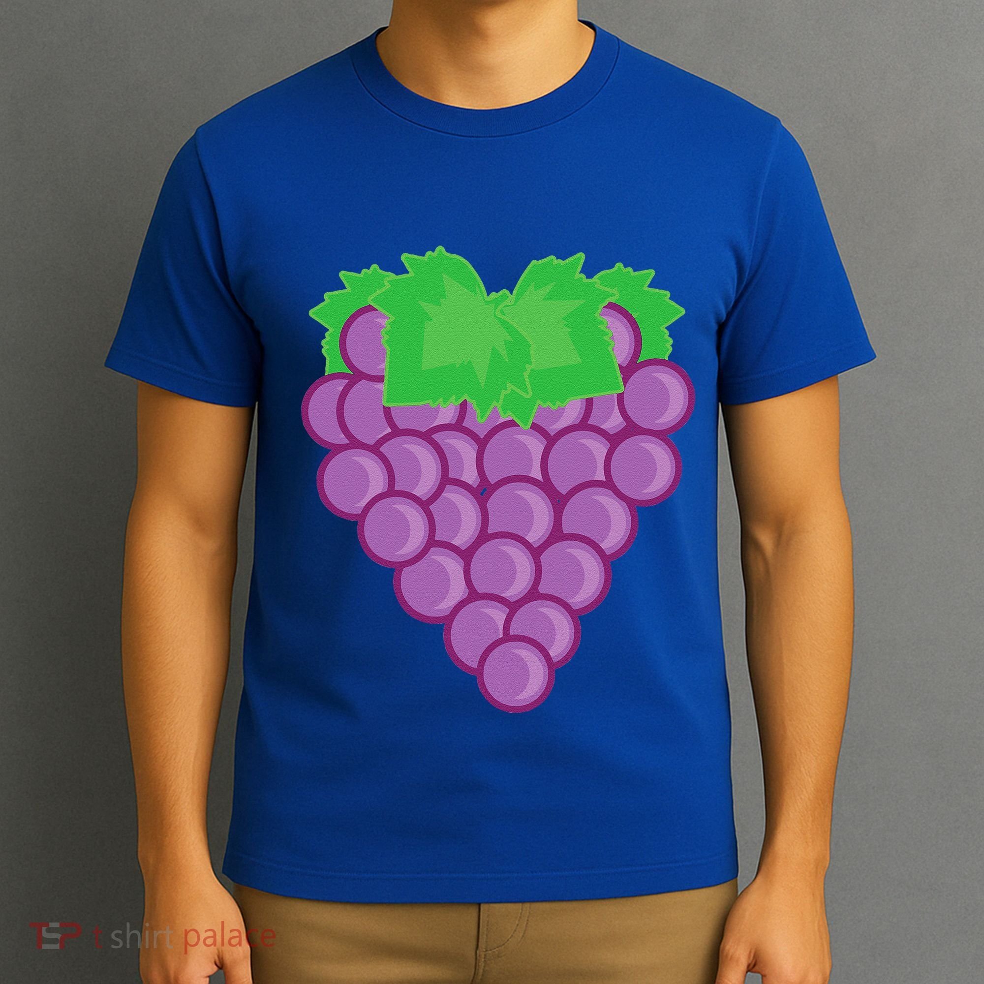 Grape Fruit Easy Lazy DIY Halloween Costume T-Shirt