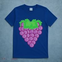 Grape Fruit Easy Lazy DIY Halloween Costume T-Shirt thumb 5