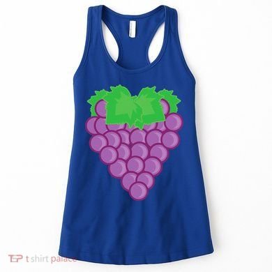 Grape Fruit Easy Lazy DIY Halloween Costume Women's Tank Top