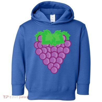 Grape Fruit Easy Lazy DIY Halloween Costume Toddler Hoodie