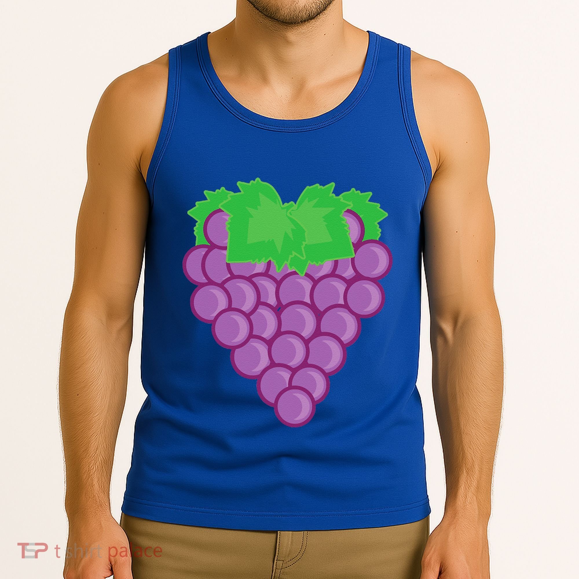 Grape Fruit Easy Lazy DIY Halloween Costume Tank Top