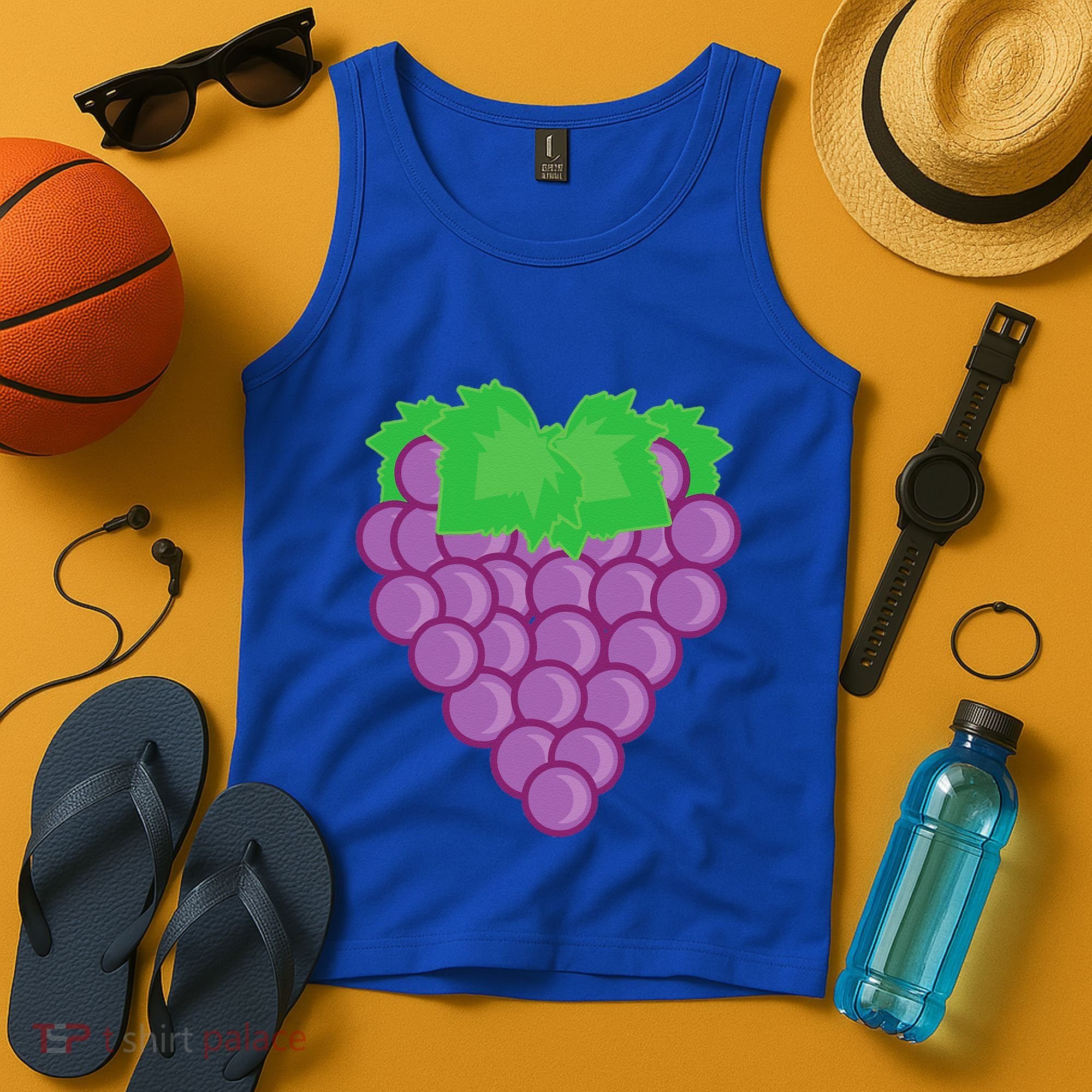 Grape Fruit Easy Lazy DIY Halloween Costume Tank Top