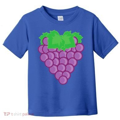 Grape Fruit Easy Lazy DIY Halloween Costume Toddler T-Shirt