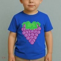 Grape Fruit Easy Lazy DIY Halloween Costume Toddler T-Shirt thumb 2