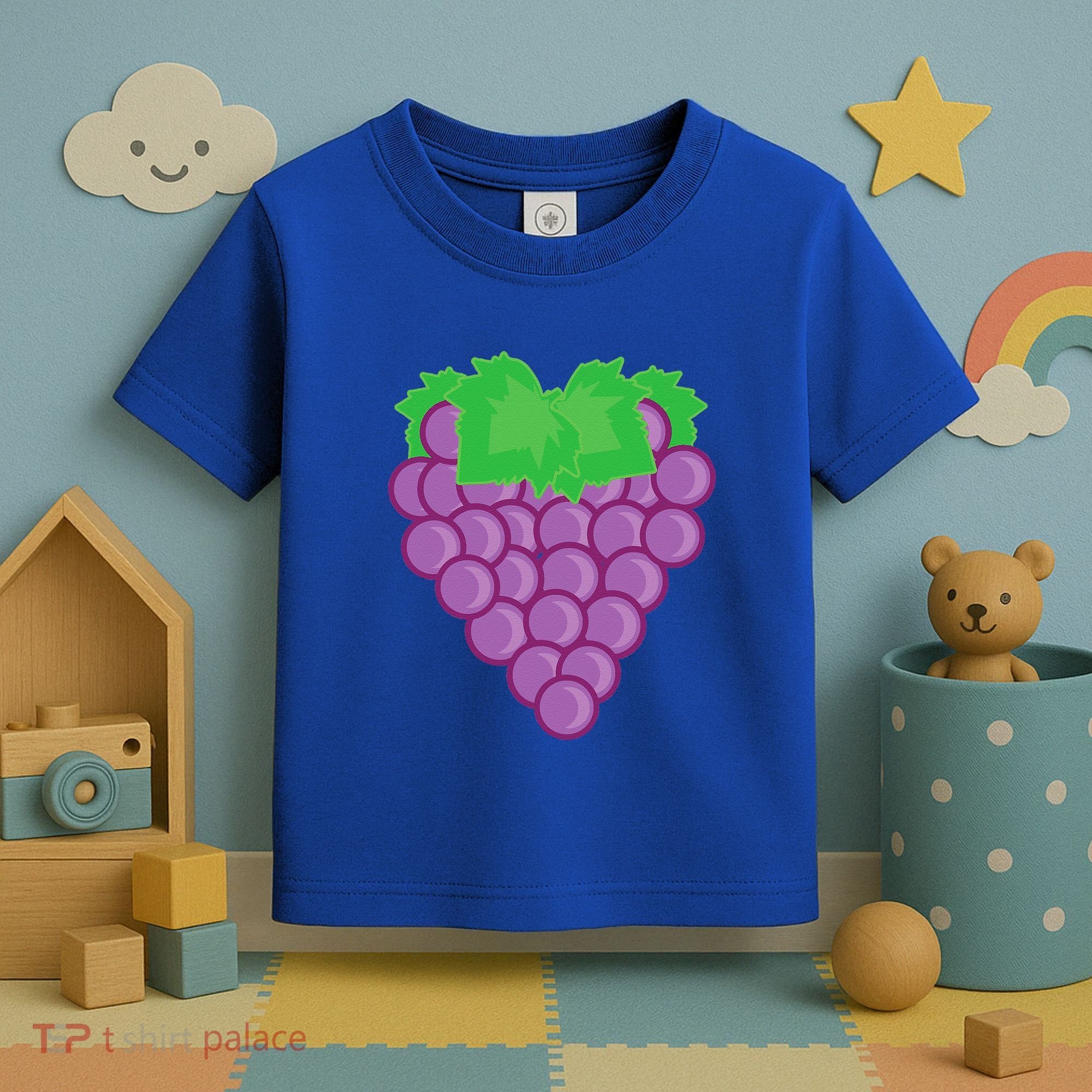 Grape Fruit Easy Lazy DIY Halloween Costume Toddler T-Shirt