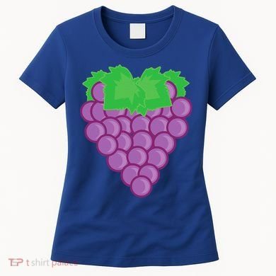 Grape Fruit Easy Lazy DIY Halloween Costume Women's T-Shirt