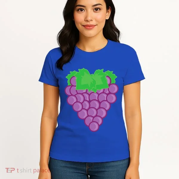 Grape Fruit Easy Lazy DIY Halloween Costume Women's T-Shirt