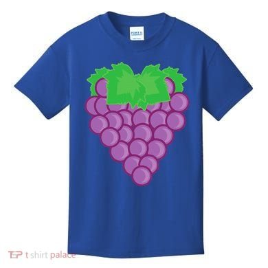 Grape Fruit Easy Lazy DIY Halloween Costume Kids T-Shirt