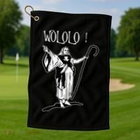 Geek For Empire Game Fans Monk Age Wololo Golf Towel thumb 1