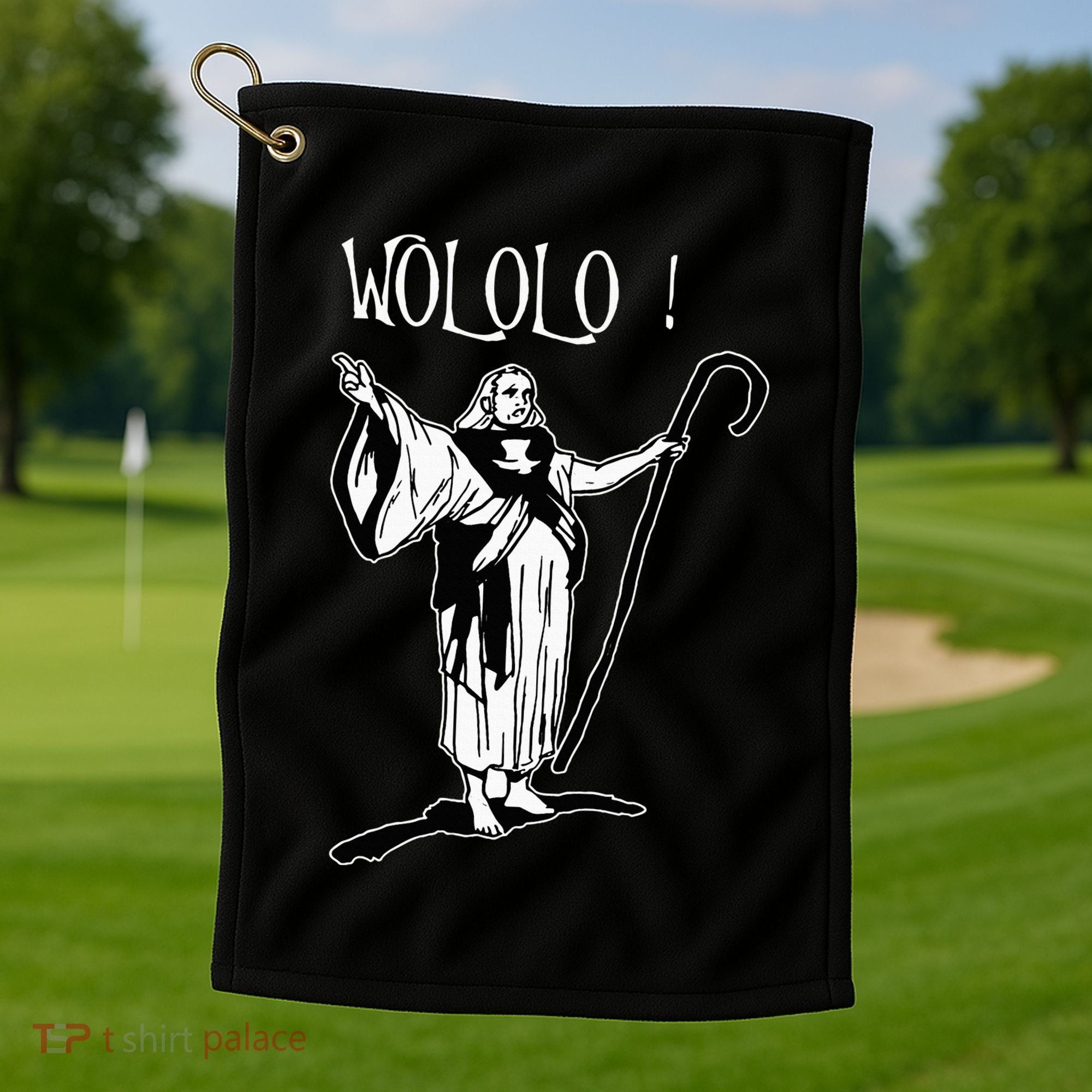 Geek For Empire Game Fans Monk Age Wololo Golf Towel