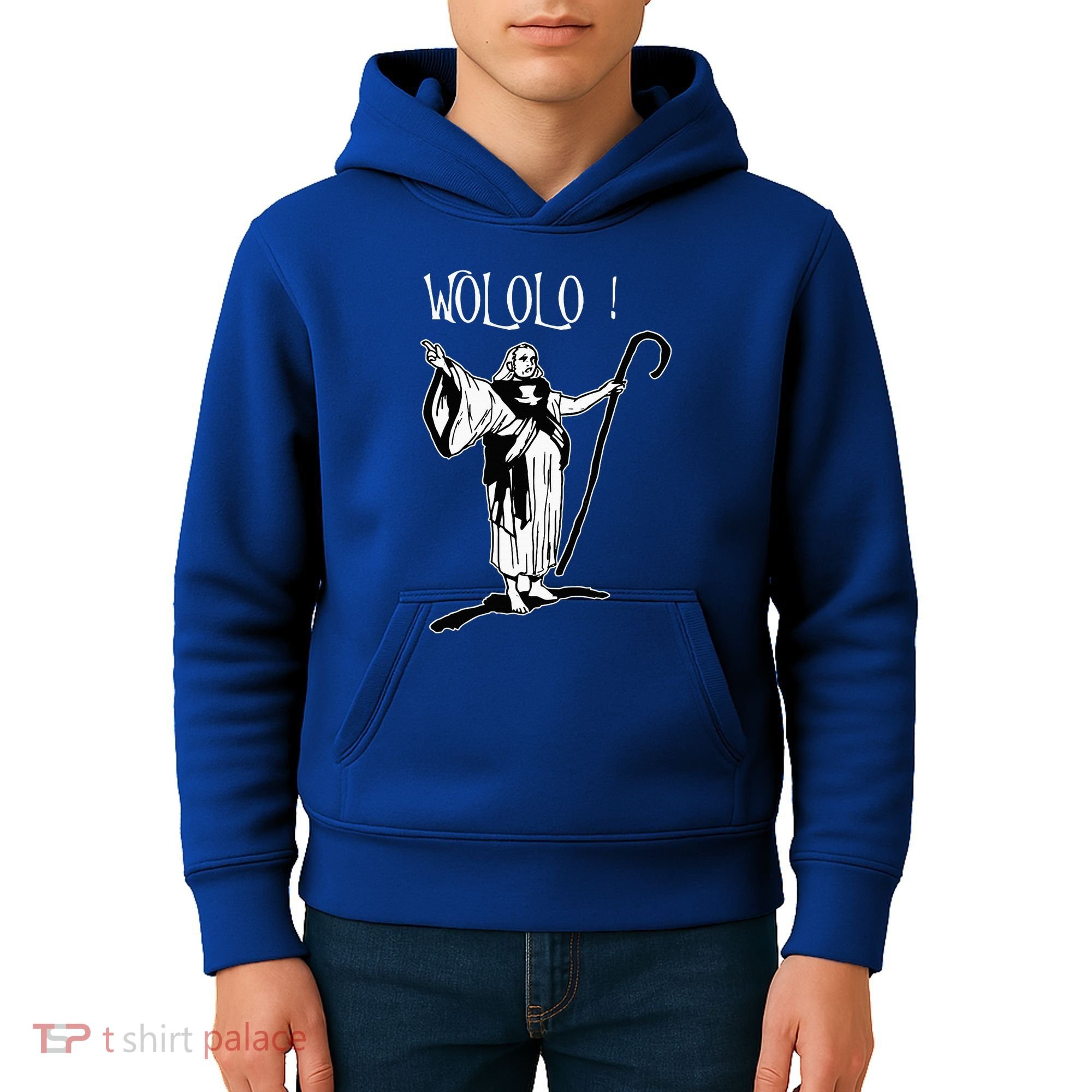 Geek For Empire Game Fans Monk Age Wololo Kids Hoodie