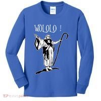 Geek For Empire Game Fans Monk Age Wololo Kids Long Sleeve Shirt thumb 0