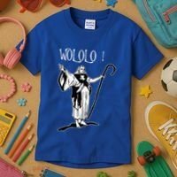 Geek For Empire Game Fans Monk Age Wololo Kids T-Shirt thumb 3