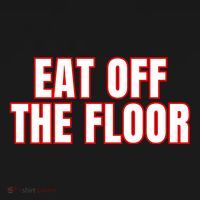 Georgia Football Eat Off The Floor Women's Hoodie thumb 2
