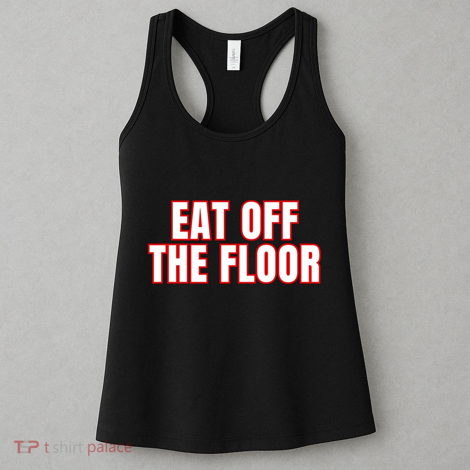 Georgia Football Eat Off The Floor Women's Tank Top