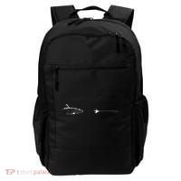 Graphic Fly Fishing Hook Line Fish Bonefish Backpack thumb 0