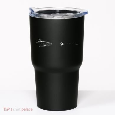 Graphic Fly Fishing Hook Line Fish Bonefish Tumbler