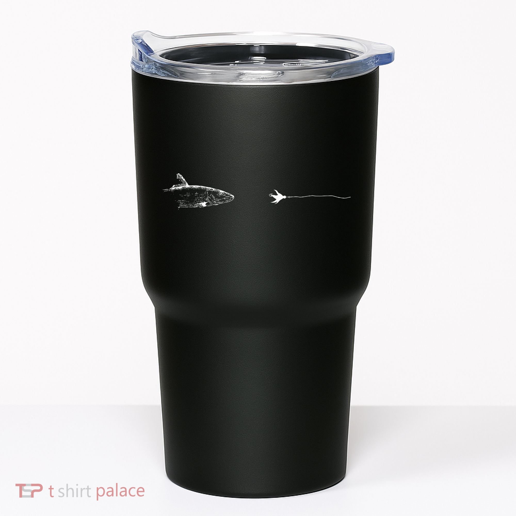 Graphic Fly Fishing Hook Line Fish Bonefish Tumbler