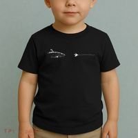 Graphic Fly Fishing Hook Line Fish Bonefish Toddler T-Shirt thumb 2