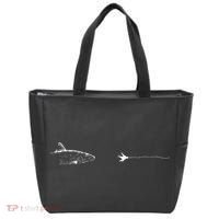 Graphic Fly Fishing Hook Line Fish Bonefish Tote Bag thumb 0