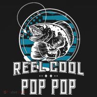 Gift For Fathers Day Reel Cool Pop Pop Fishing Visor thumb 3