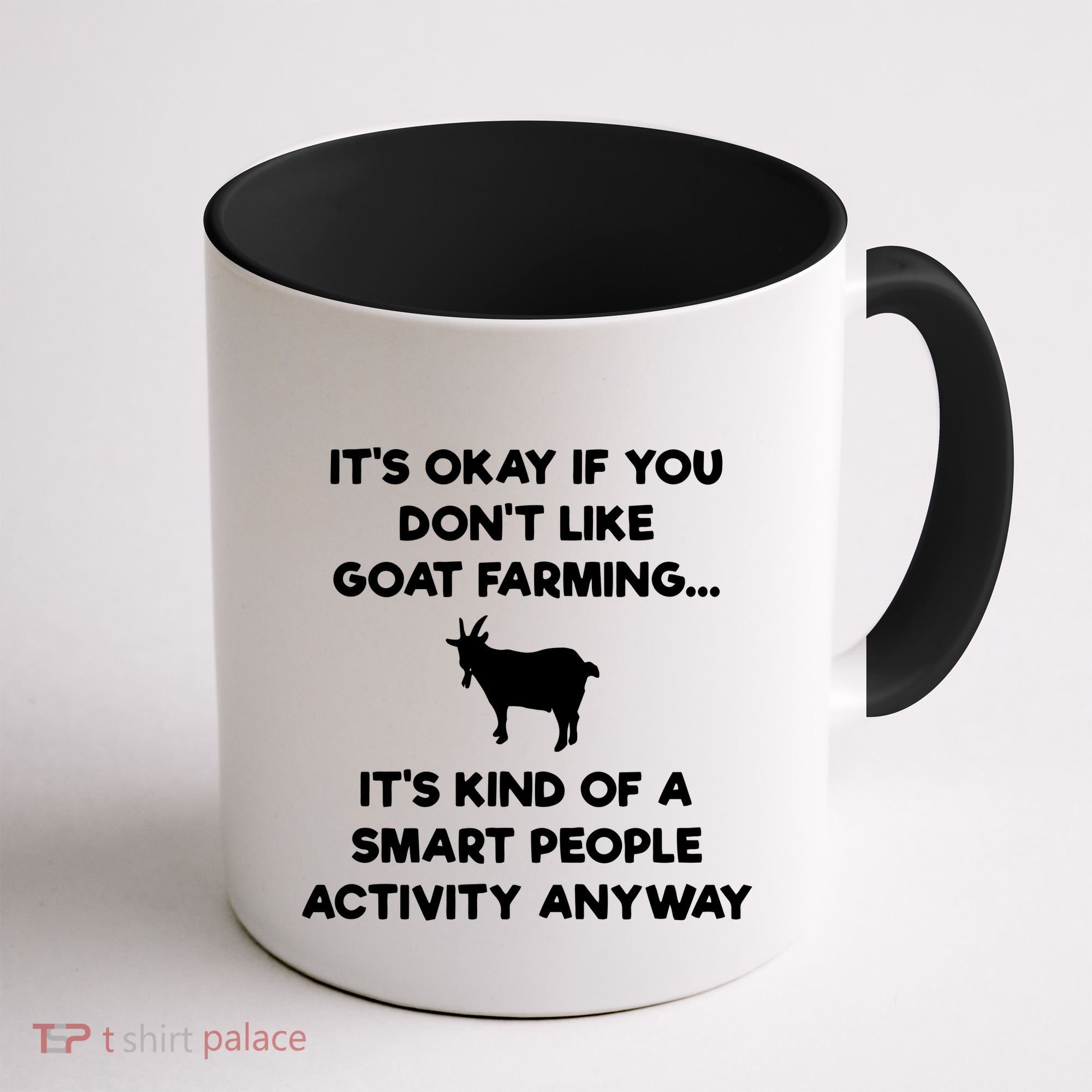 Goat Farmer Funny Smart Goat Farming Gift Coffee Mug