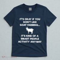 Goat Farmer Funny Smart Goat Farming Gift T-Shirt thumb 5