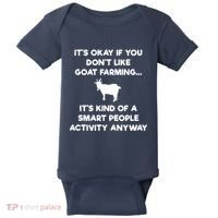 Goat Farmer Funny Smart Goat Farming Gift Baby Bodysuit thumb 0