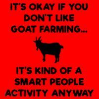 Goat Farmer Funny Smart Goat Farming Gift Santa Hat thumb 1