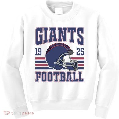 Giants Football Fan 1925 Kids Sweatshirt