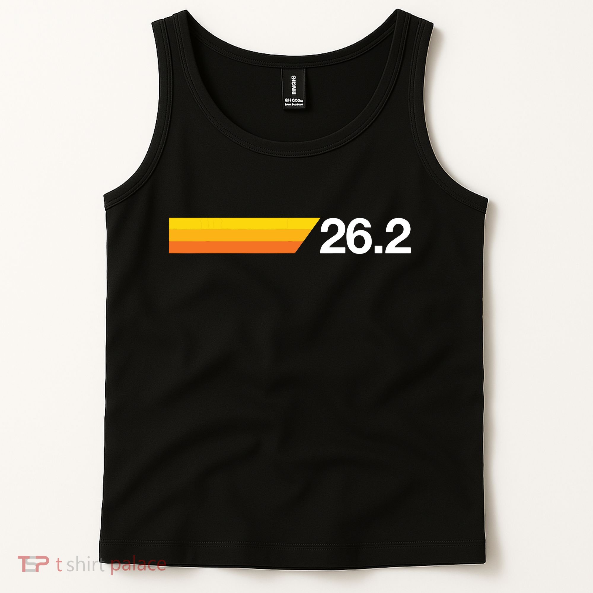 Gift For First Marathon 262 Marathoner Retro Runner Tank Top