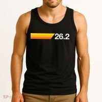 Gift For First Marathon 262 Marathoner Retro Runner Tank Top thumb 3