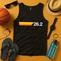 Gift For First Marathon 262 Marathoner Retro Runner Tank Top thumb 4