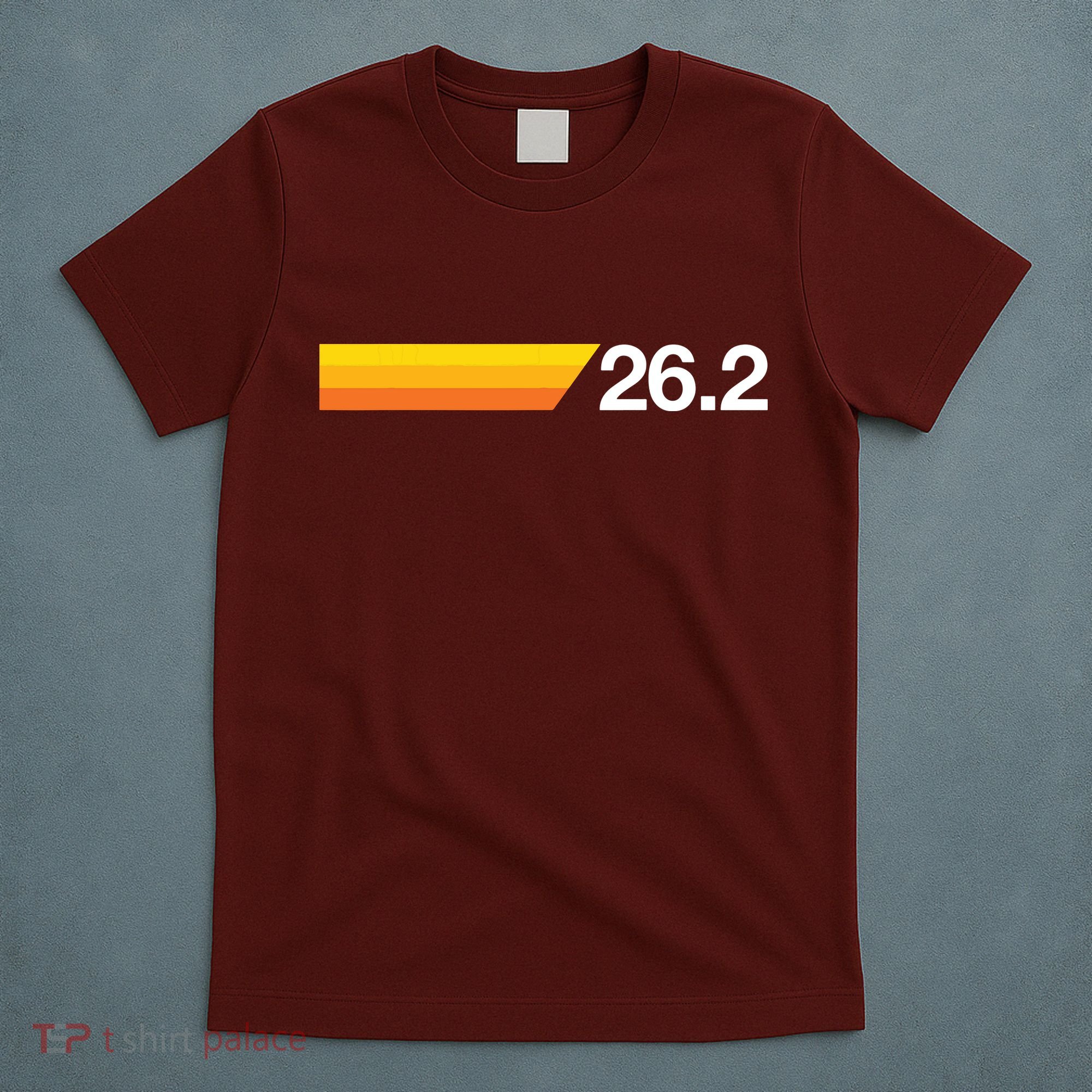 Gift For First Marathon 262 Marathoner Retro Runner T-Shirt