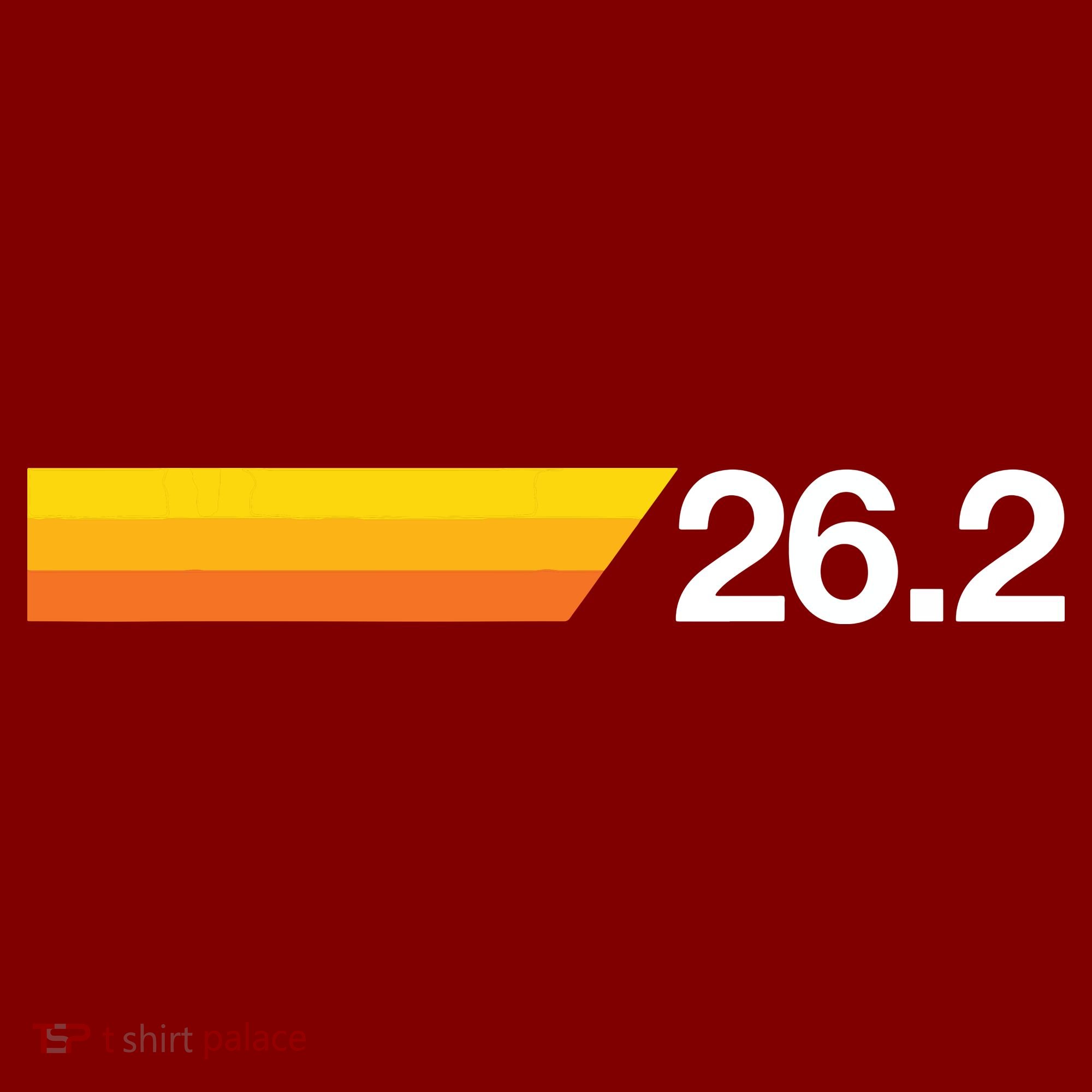 Gift For First Marathon 262 Marathoner Retro Runner T-Shirt