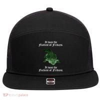 Gator Flat Fuck Friday's Funny 7 Panel Mesh Trucker Snapback Hat thumb 0