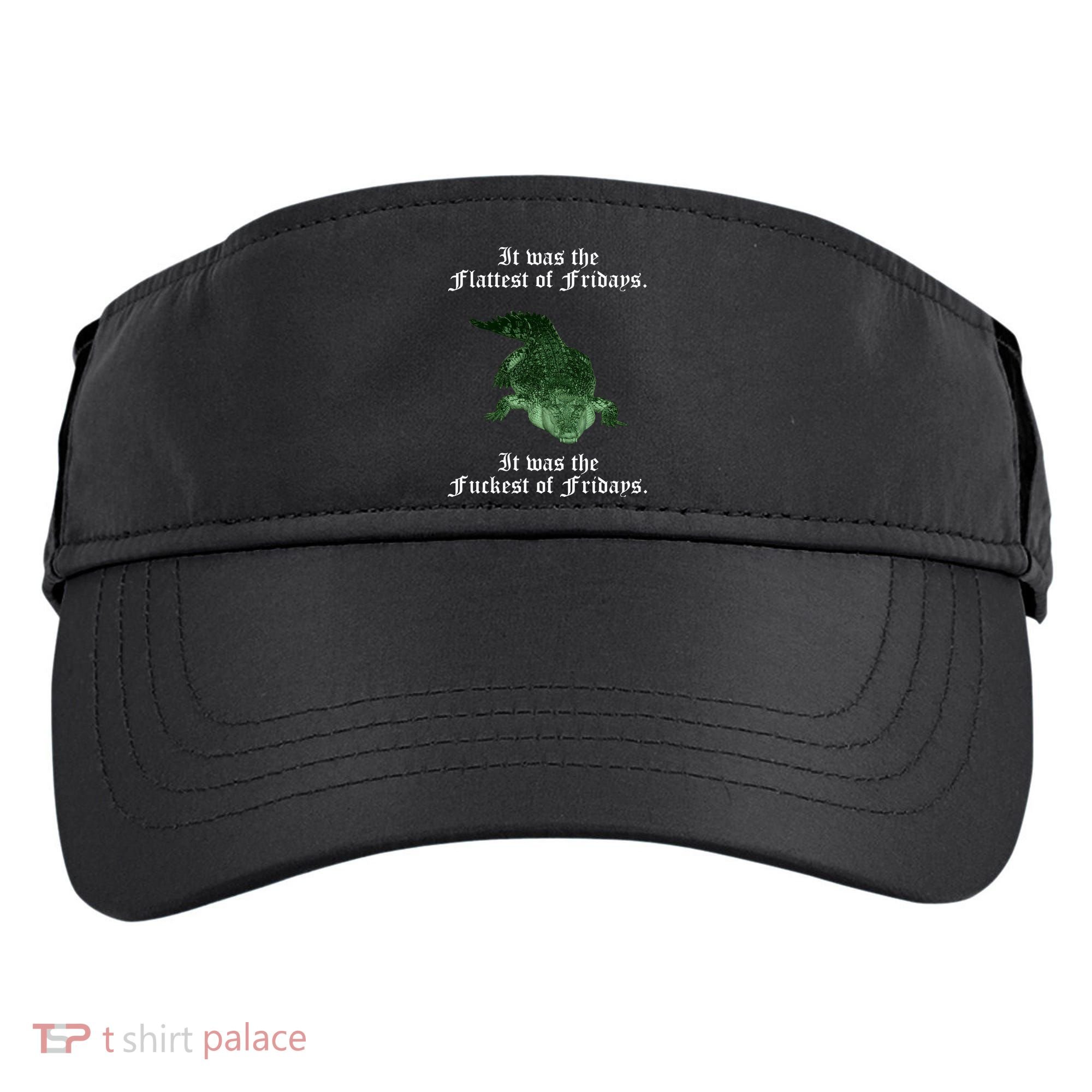 Gator Flat Fuck Friday's Funny Adult Drive Performance Visor