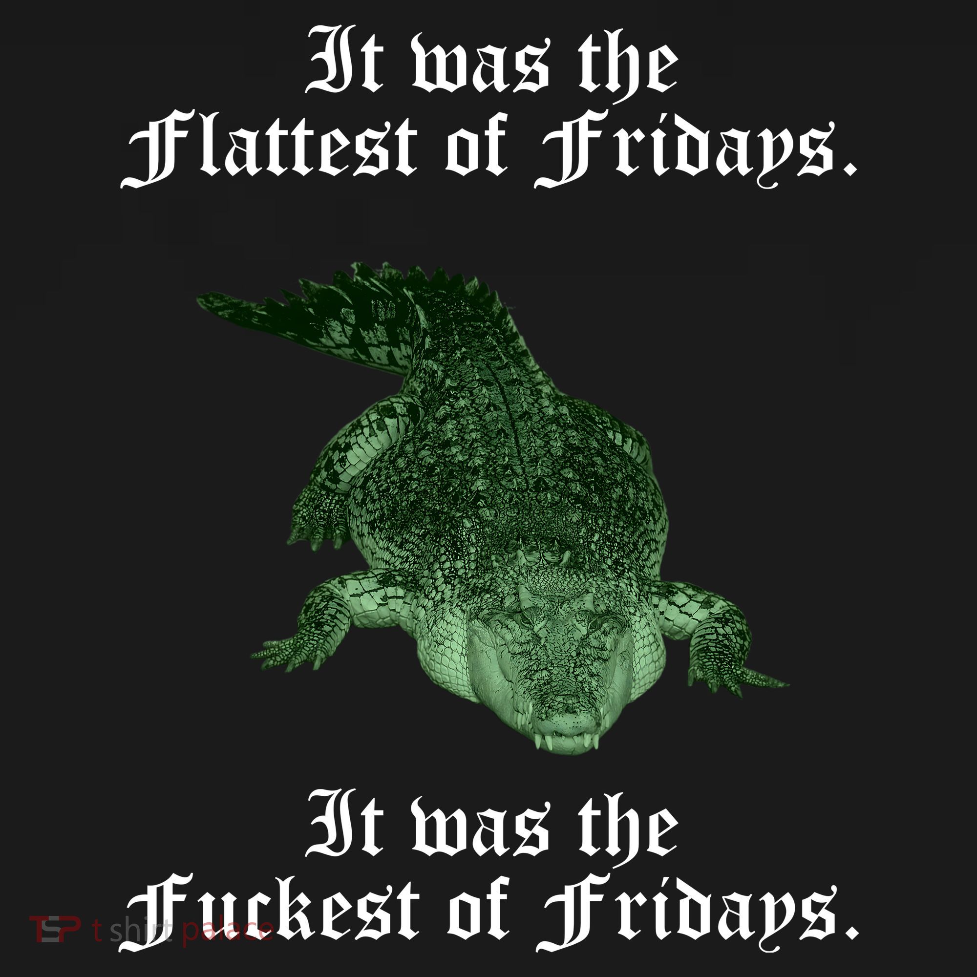 Gator Flat Fuck Friday's Funny Coaster