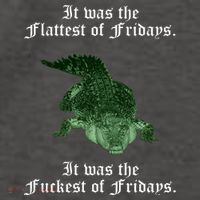 Gator Flat Fuck Friday's Funny Vector Backpack thumb 2