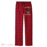 Gator Flat Fuck Friday's Funny Men's Flannel Plaid Pajama Pants thumb 0